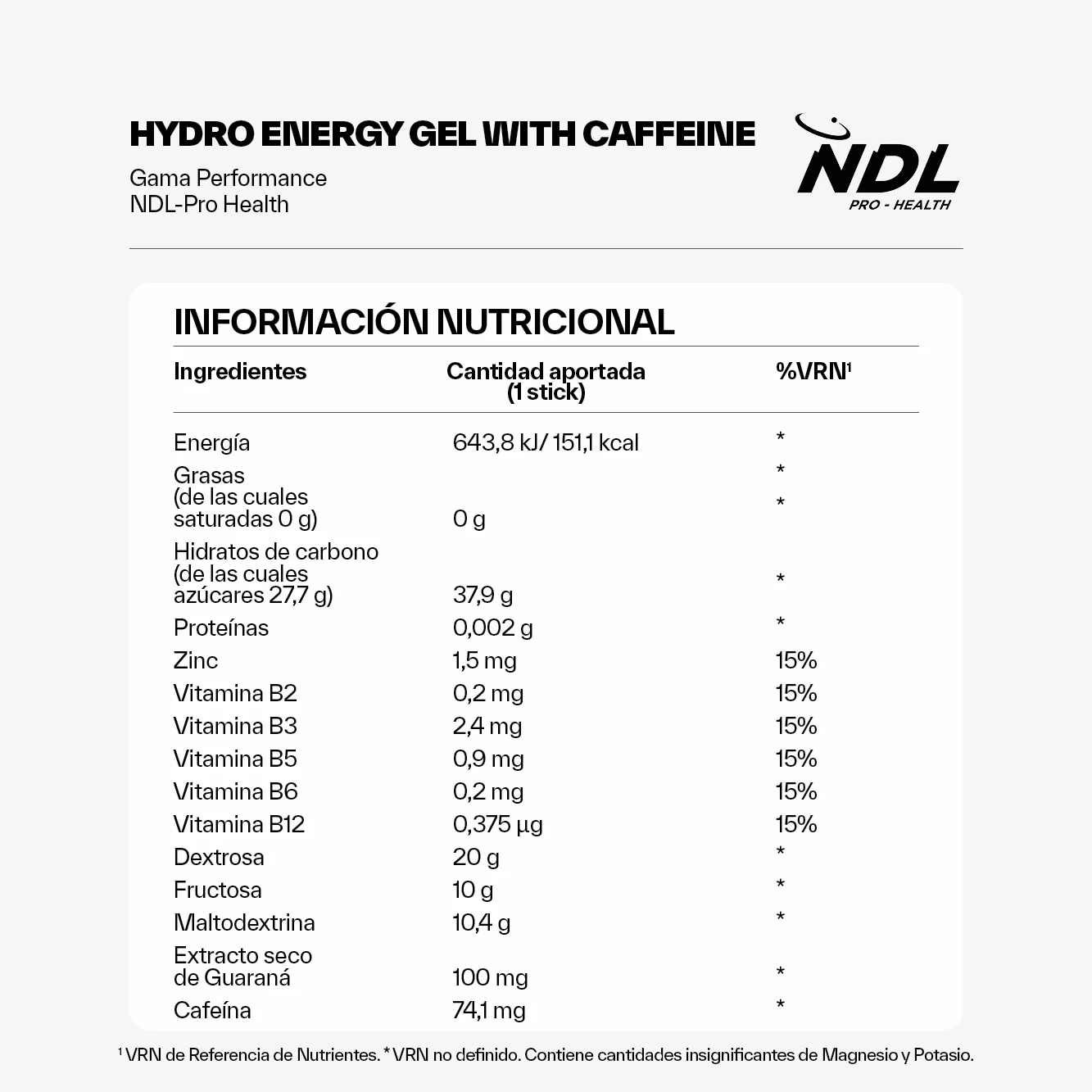 Gel Energético con Cafeína Sabor Cola - Image 5