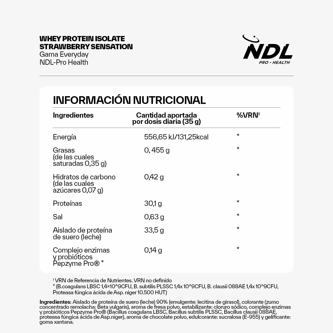 Whey Protein Isolate Strawberry Sensation - Image 6