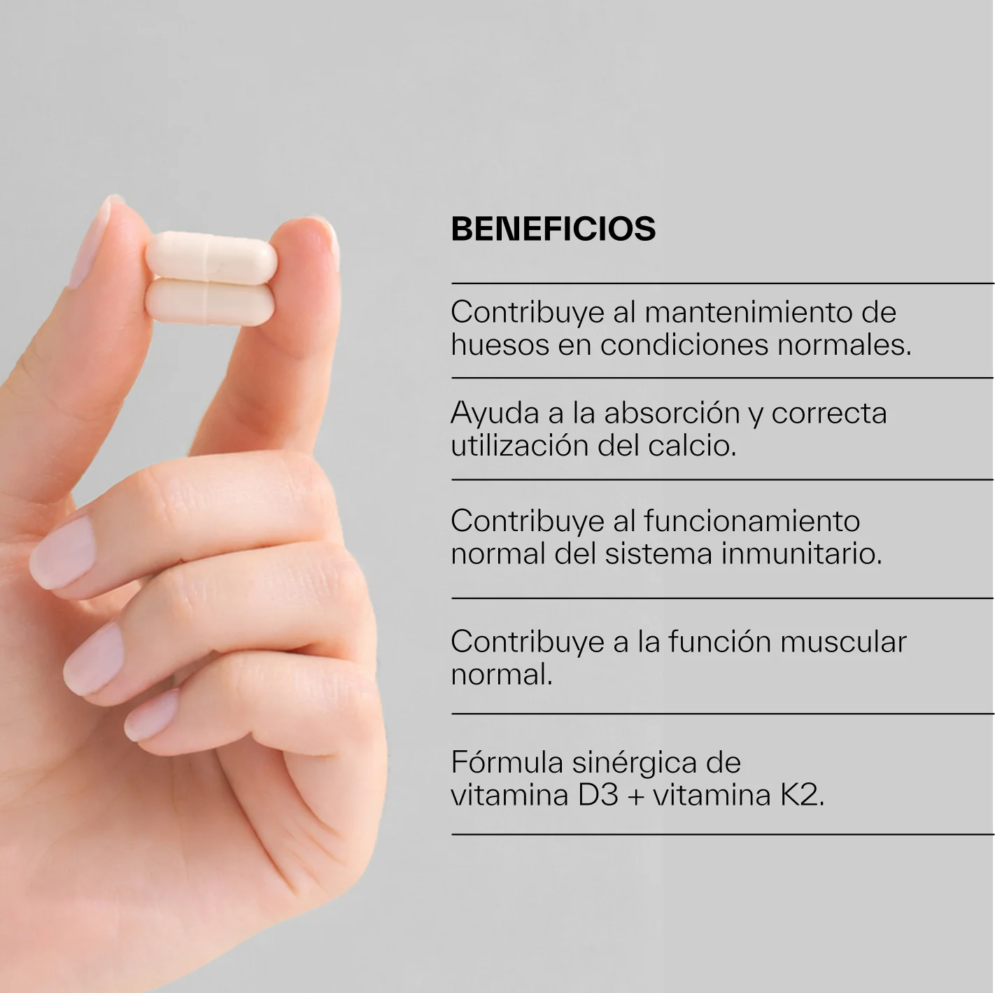 Vitamina D3 + K2 - Image 3